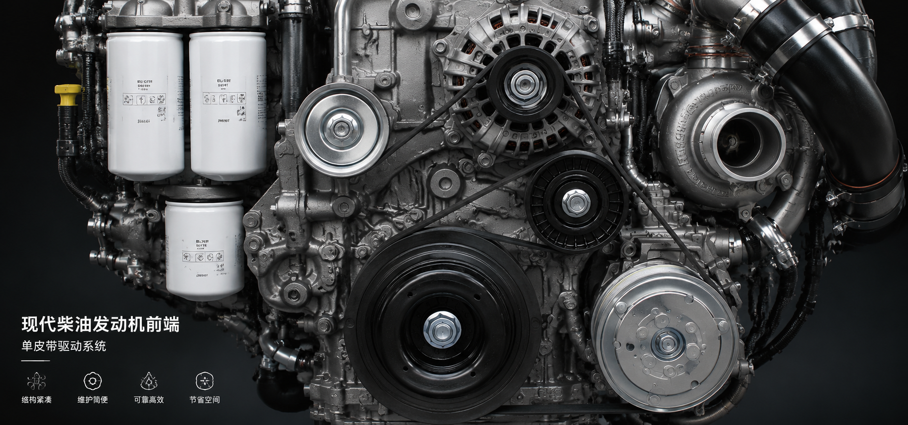 One Belt, Five Components: The Elegant Simplicity of Modern Engine Front-End Design