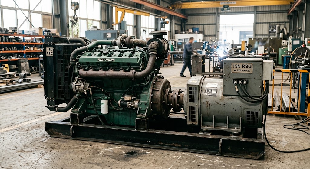 15N RSG Flywheel for Generator Sets: Two Proven Conversion Solutions