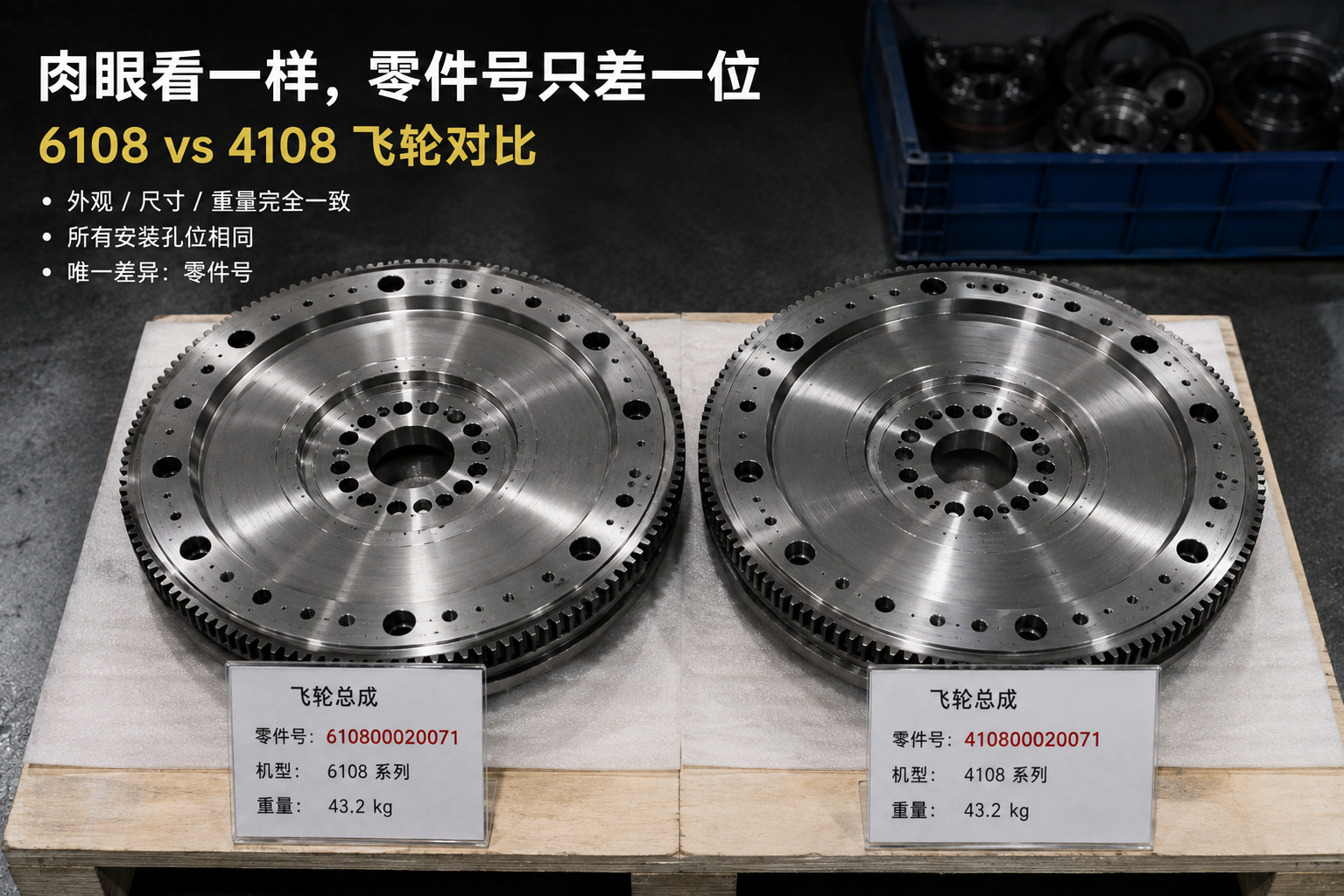 Flywheel Part Number Trap: Why Signal Hole Position Changes Everything