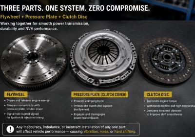 Flywheel Vibration Diagnosis: Why Start-Up Jerking Is a Clutch Problem, Not a Flywheel Problem