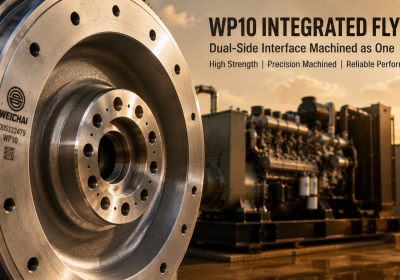 Integrated Flywheel for Generator Sets: Why One-Piece Beats Two-Piece