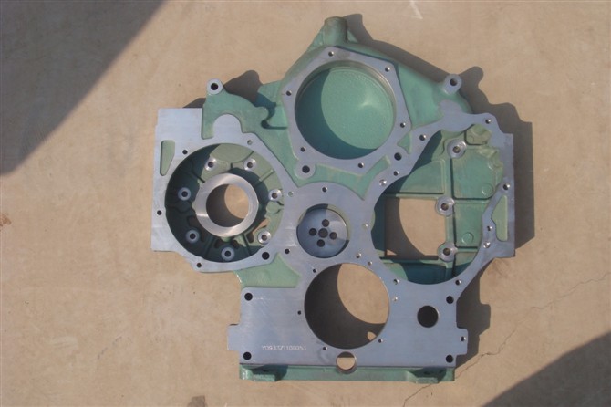 Heavy-duty timing gear housing casting for diesel engine front cover