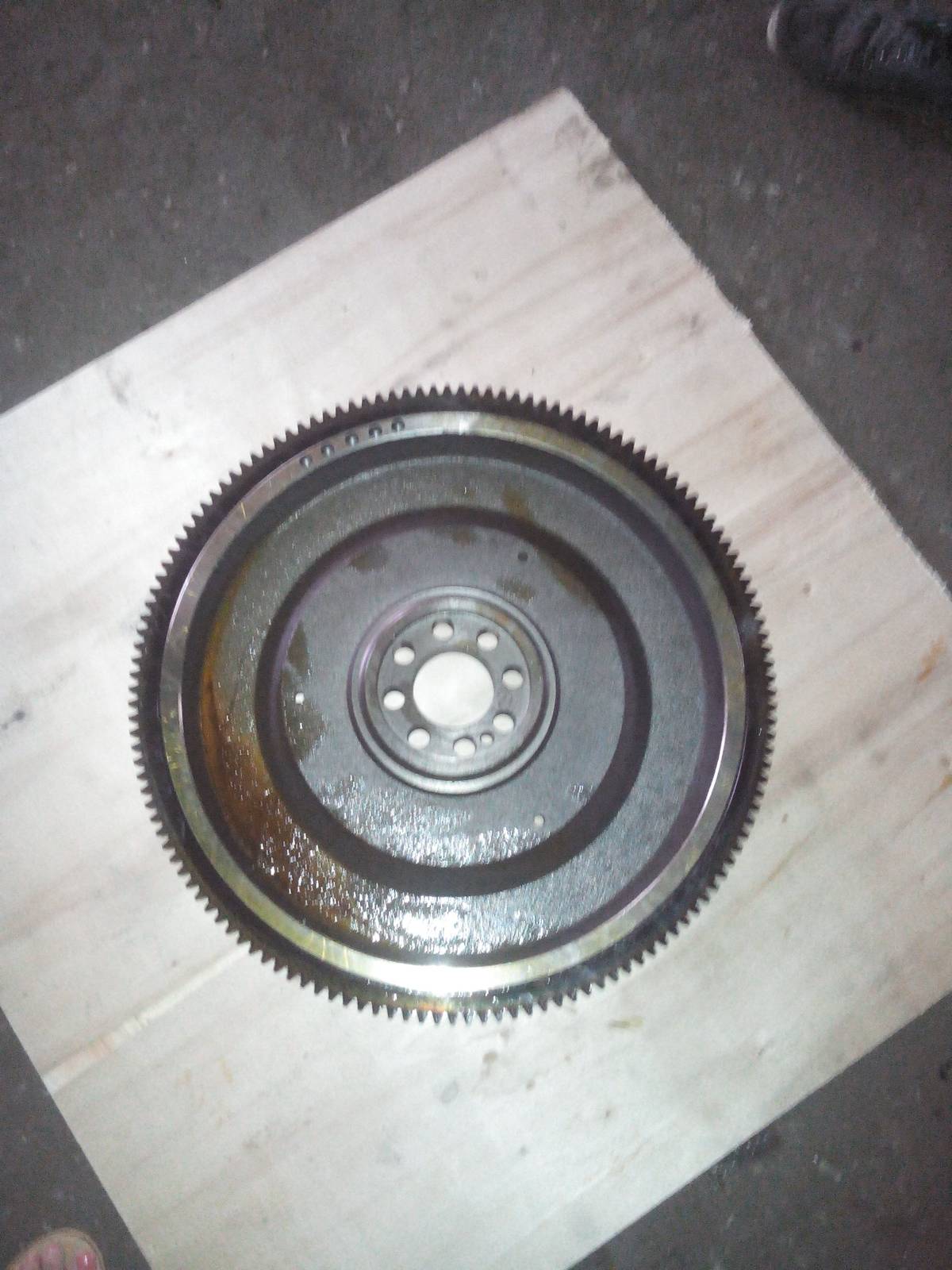 HINO K13C flywheel, heavy duty fully machined friction face