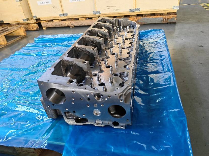 IVECO cylinder head, combustion face view